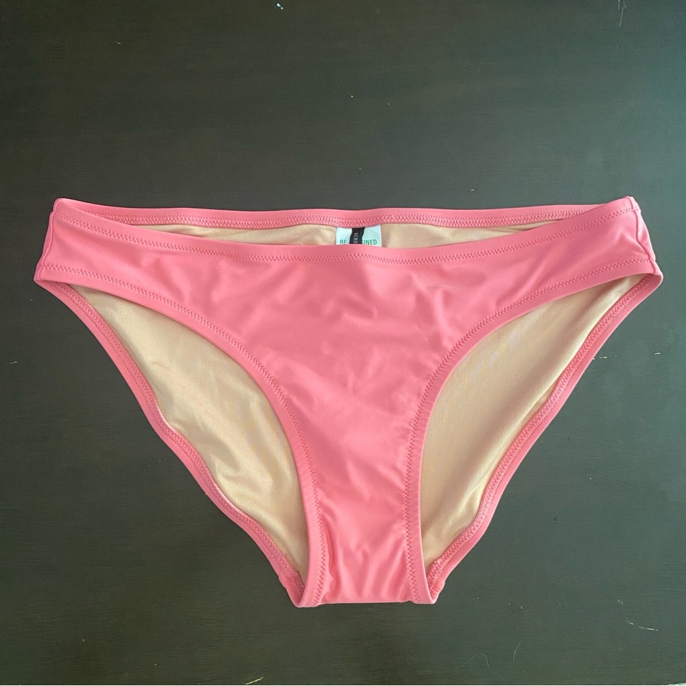 Reimagined by J Crew Bright Pink Swimwear Bikini Bottoms NWT